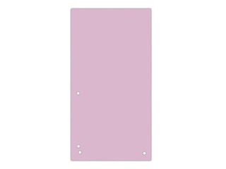 Interleaves Donau, 235x105 mm, cardboard, 100 pcs., light pink