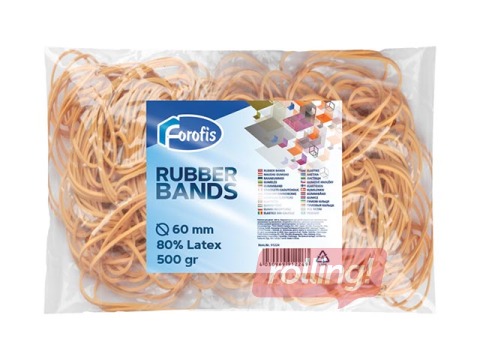 Naudas gumijas Forofis, 60 mm, 500 g