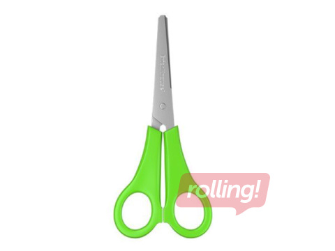 Šķēres bērniem ErichKrause, JOY, kreiļiem, neona zaļas, 13.5cm