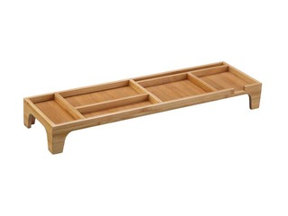 Galda organizators Forofis, bambusa, 530x150x65mm