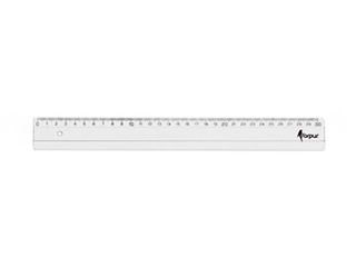 Lineāls Office Point, plastmasas, caurspīdīgs, 30cm