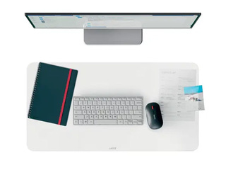 Galda segums Leitz Large Transparent Desk Mat, 70x36cm, caurspīdīgs