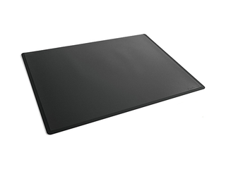Galda segums Durable ar caurspīdīgu plēvi, melns, 53x40cm