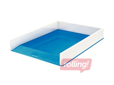 Letter tray Leitz WOW, white/blue + GIFT! Buy letter trays Leitz WOW and receive a gift!