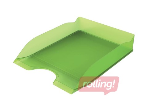 Dokumentu plaukts Durable Basic, caurspīdīgi gaiši zaļš