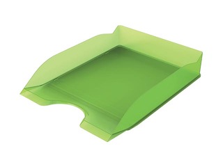 Dokumentu plaukts Durable Basic, caurspīdīgi gaiši zaļš