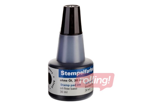 Zīmogu tinte Office Point, melna, 30ml