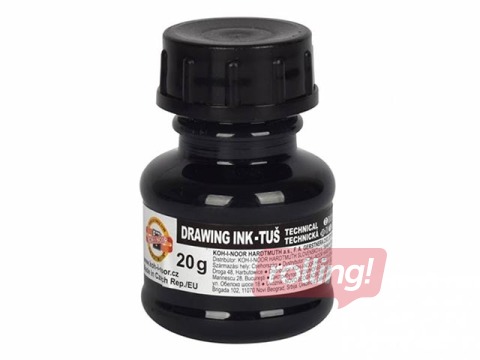 Tuša Koh-i-Noor, melna, 20ml