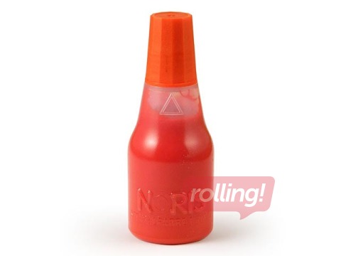 Zīmogu tinte Noris, sarkana, 25ml