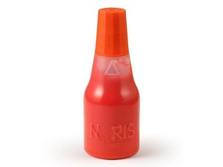 Zīmogu tinte Noris, 25 ml, sarkana