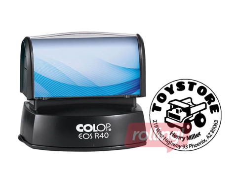 Zīmogs pēc pasūtījuma, EOS R40