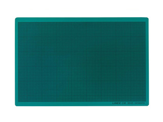 Paliktnis griešanai Linex, A3, zaļš, 300x450mm