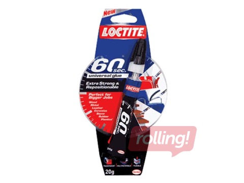 Līme universālā Hеnkel Loctite 60 sec., 20g