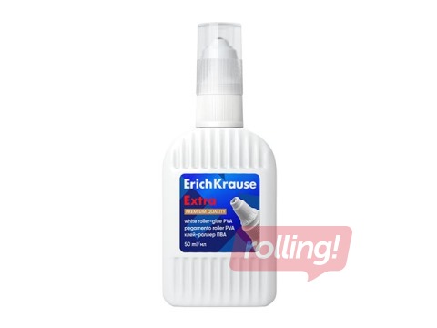 Līme PVA ErichKrause, Extra, rullīša aplikators, 50ml