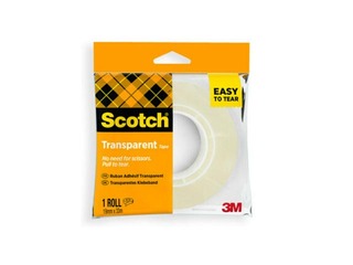 Līmlente 3M, Scotch 508, 19mm x 33m, caurspīdīga