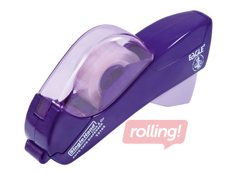 Līmlentes turētājs Eagle ar līmlenti T5165AB, violets, 33mm×19m un 33mm×12m
