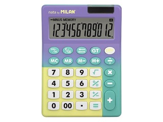 Kalkulators Milan 151812 Sunset, lillā - tirkīza