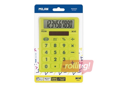 Kalkulators Milan Acid, dzeltens