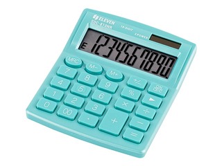 Kalkulators Eleven SDC-810NRGNE, zaļš