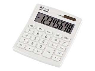 Kalkulators Eleven SDC-810NRWHE, balts