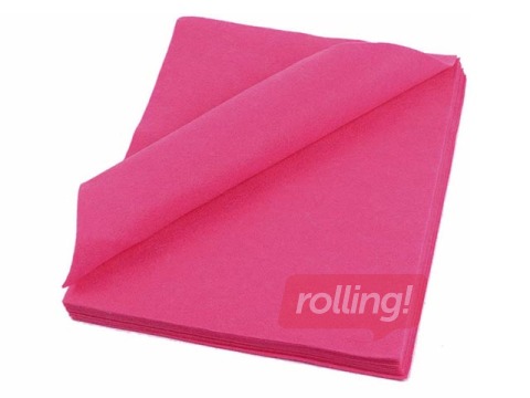Filcs, 20x30cm, 150g/m², rozā, 10 loksnes