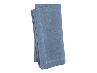 Fabric napkin 42x42 cm, 2 pcs, pigeon blue