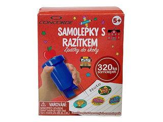 Dekoratīvā zīmoga - uzlīmju komplekts, School