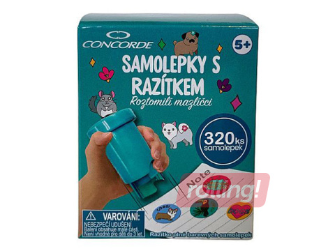 Dekoratīvā zīmoga - uzlīmju komplekts, Friends