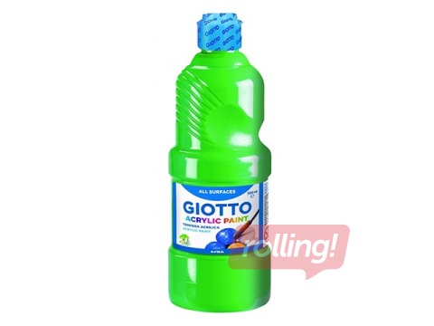 Akrila krāsa Giotto, 500ml, zaļa