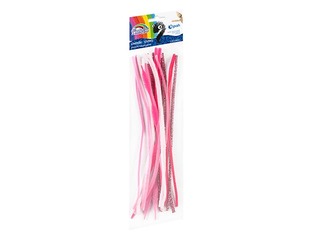 Chenille stems, 0.6 x 30cm, 20pcs., pink