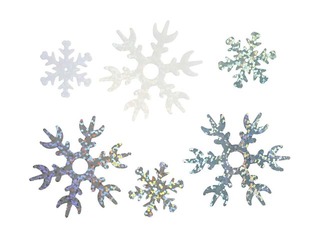 Sequins Snowflakes, 30 g.