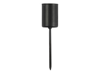 Svečturi adventes vainagam ar adatu, melni, ⌀2.25cm, 4 gab.