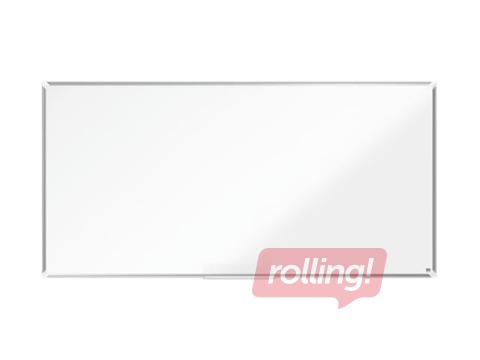 Sienas tāfele alumīnija rāmī Nobo Premium Plus, 180 x 90 cm, emaljēta virsma, balta 
