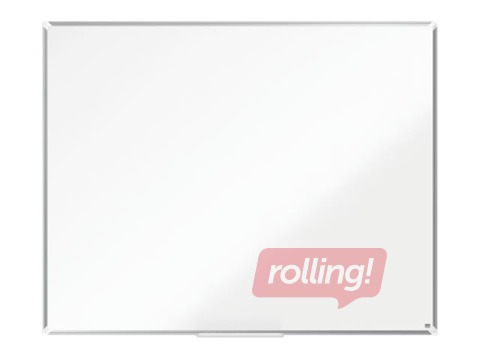 Sienas tāfele alumīnija rāmī Nobo Premium Plus, 150 x 120 cm, emaljēta virsma, balta 