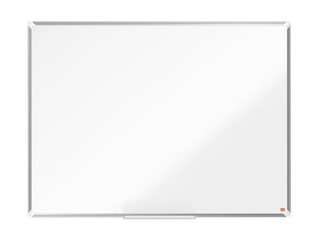 Sienas tāfele alumīnija rāmī Nobo Premium Plus, 120 x 90 cm, emaljēta virsma, balta 