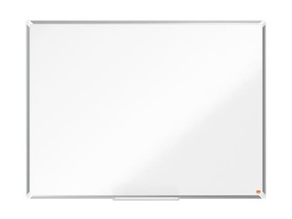 Sienas tāfele alumīnija rāmī Nobo Premium Plus, 120 x 90 cm, lakota virsma, balta 