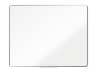 Sienas tāfele alumīnija rāmī Nobo Premium Plus, 150 x 120 cm, lakota virsma, balta 
