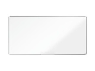 Sienas tāfele alumīnija rāmī Nobo Premium Plus, 180 x 90 cm, lakota virsma, balta 