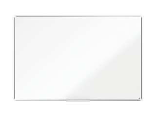 Sienas tāfele alumīnija rāmī Nobo Premium Plus, 180 x 120 cm, lakota virsma, balta 