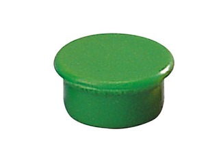 Magnēti apaļi Dahle 13 mm, 10 gab., zaļi