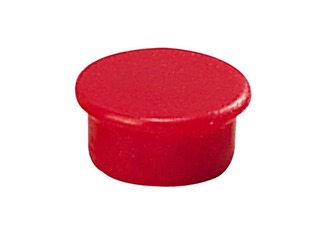 Magnēti apaļi Dahle, sarkani, 13mm, 10 gab.