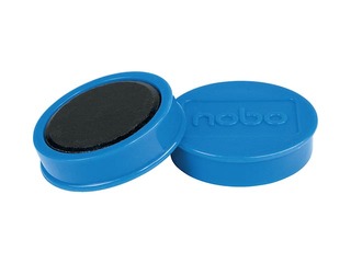 Магниты Nobo, 32 мм, 10 шт., 2.5 kг, синие