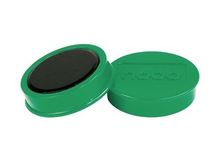 Магниты Nobo, 32 мм, 10 шт., 2.5 kг, зеленые