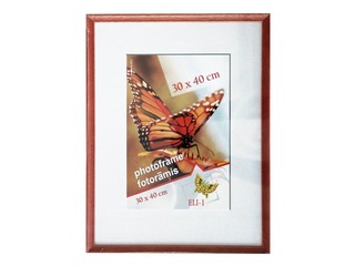 Photo frame Spring, 30 x 40 cm, wooden, dark brown