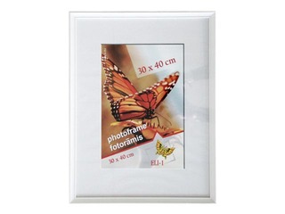 Photo frame Spring, 30 x 40 cm, wooden, white