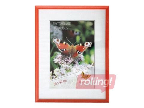 Foto rāmis Spring, A3, koka, oranžs