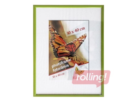 Foto rāmis Aura, A3, plastikāta, gaiši zaļš