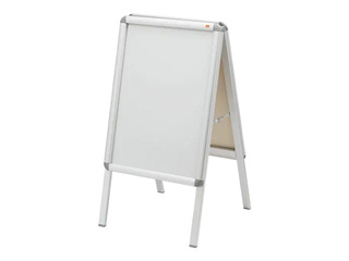 Informācijas stends alumīnija rāmī Nobo Essence, āra apstākļiem, A2, 47.5x89x7cm
