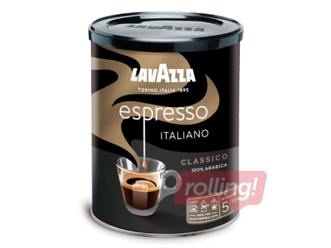 Kafija maltā Lavazza Espresso bundžā, 250g
