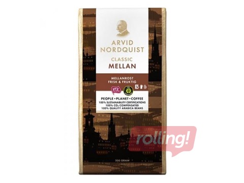 Kafijas pupiņas Arvid Nordquist Classic Mellan, 500g